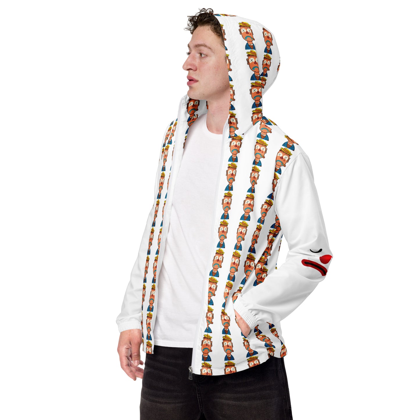 Sad Clown Men’s Windbreaker