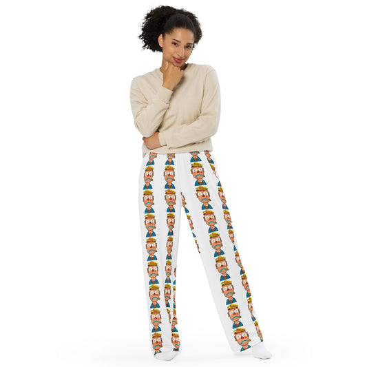 Sad Clown UniSex Wide-Leg Pants